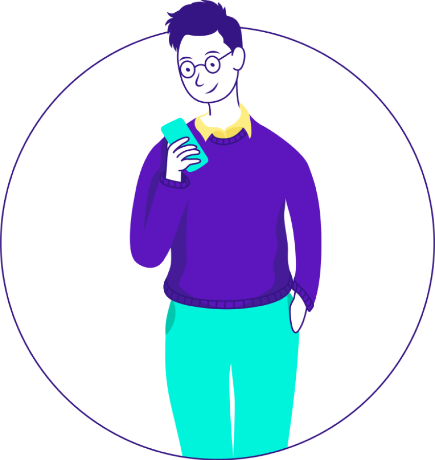 04 Man Using Phone 1